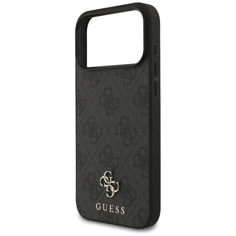 Guess iPhone 17 Pro Max/iPhone 18 Pro Max Deksel 4G Small Classic Logo Svart