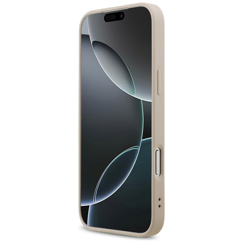 Guess iPhone 17 Pro Max/iPhone 18 Pro Max Deksel 4G Classic Logo Small Rosa