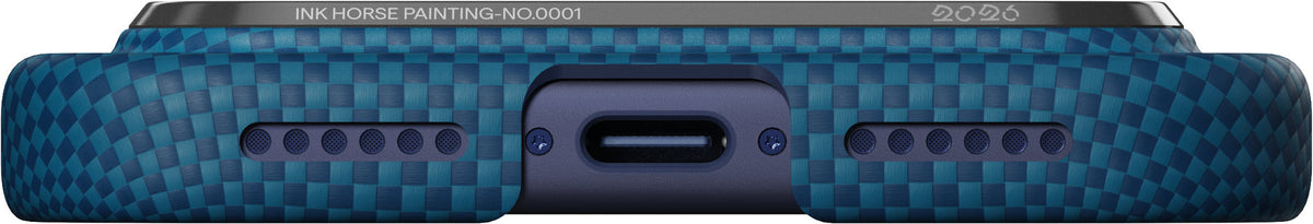Pitaka iPhone 17 Pro Max Deksel Edge MagSafe Azure Green