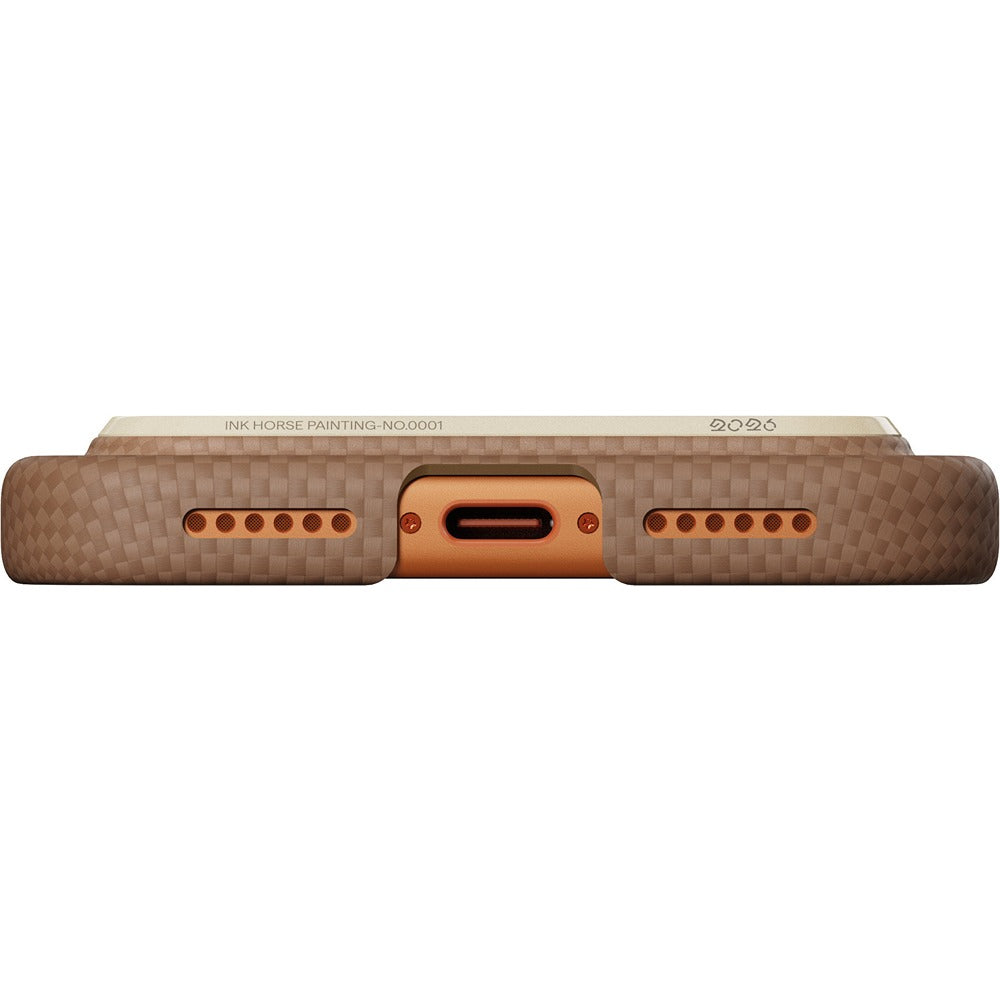 Pitaka iPhone 17 Pro Max Deksel Edge MagSafe Gold & Jade