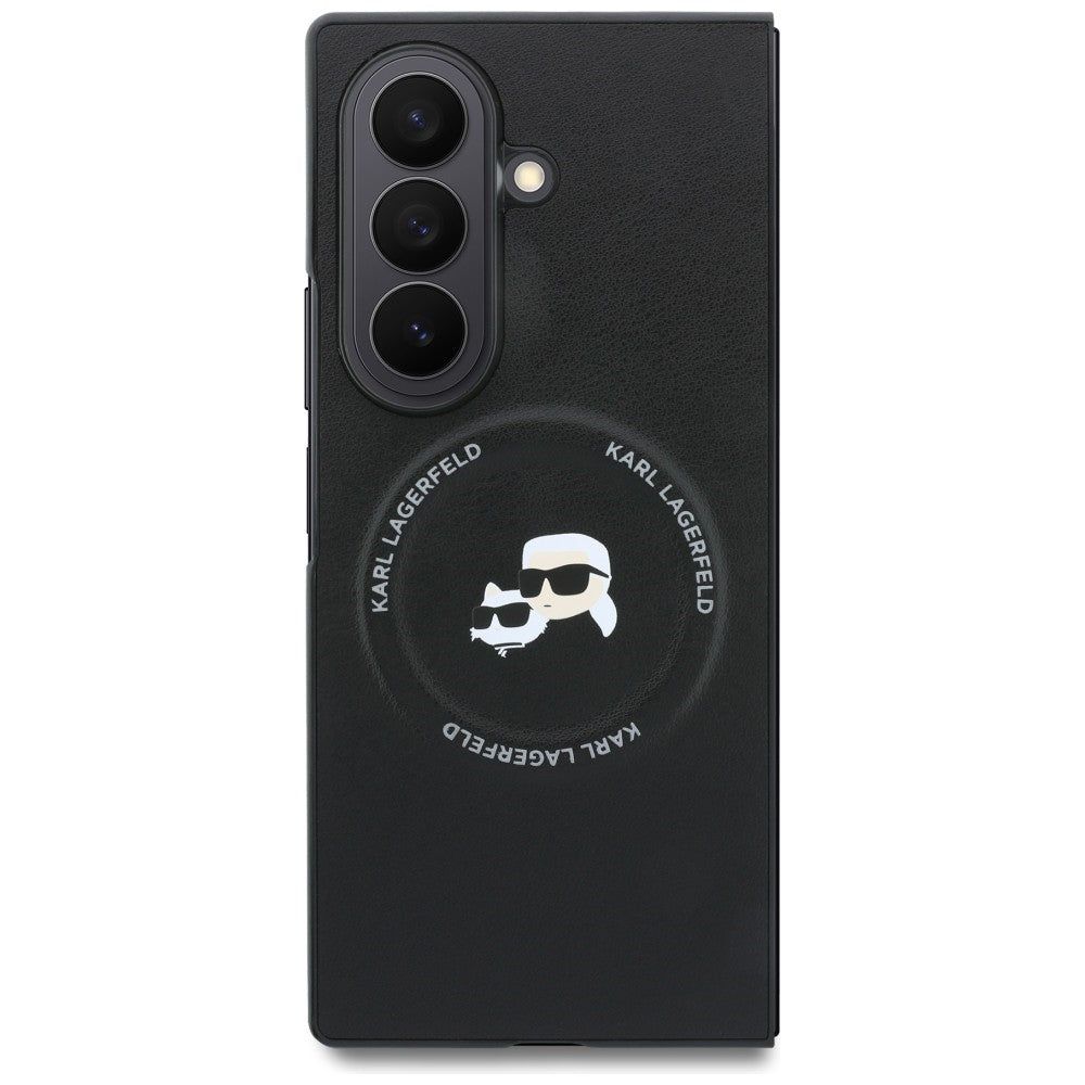 Karl Lagerfeld Samsung Galaxy Z Fold 8 Ultra Deksel Karl & Choupette MagSafe Svart