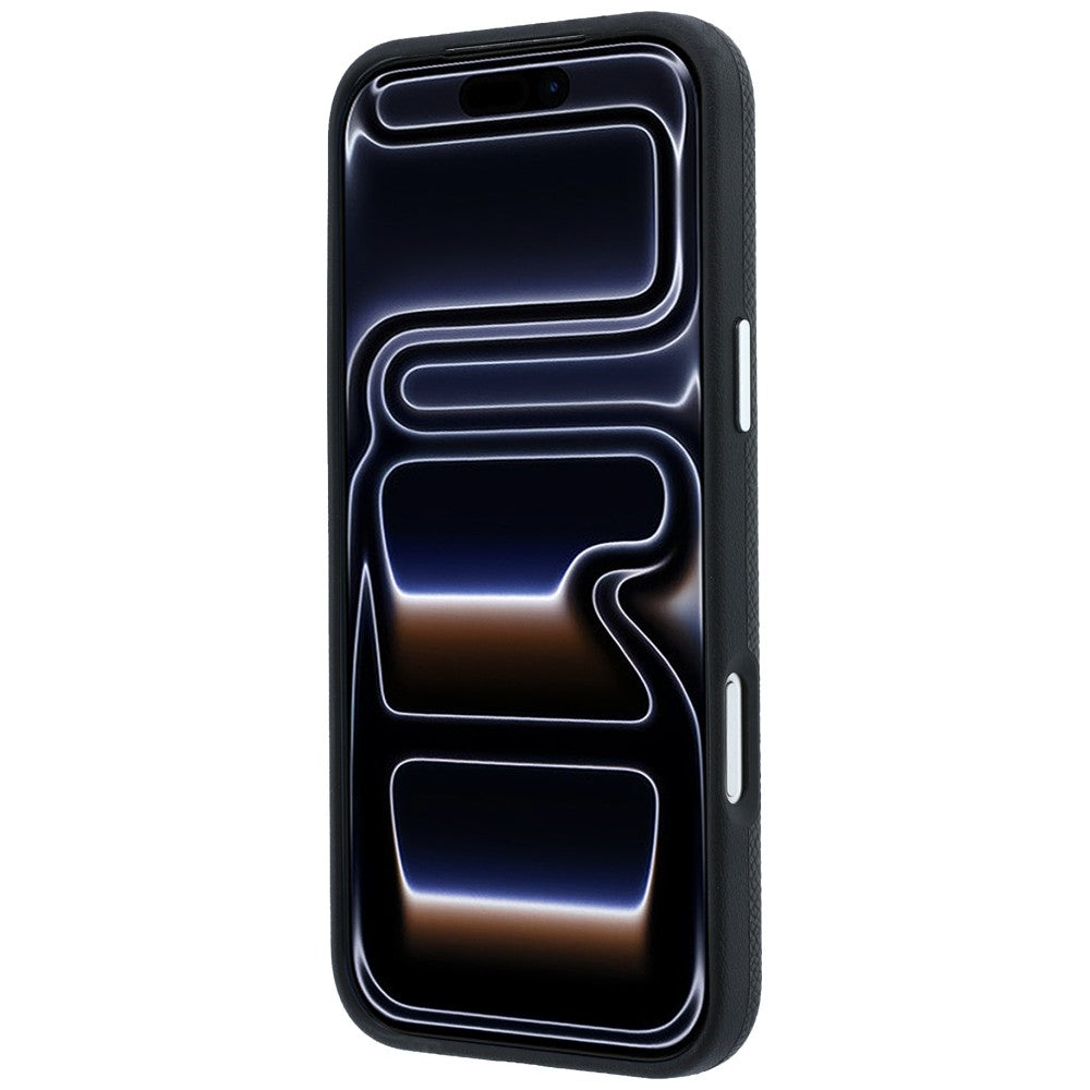 Karl Lagerfeld iPhone 17 Pro Max/iPhone 18 Pro Max Deksel Grained Karl Svart
