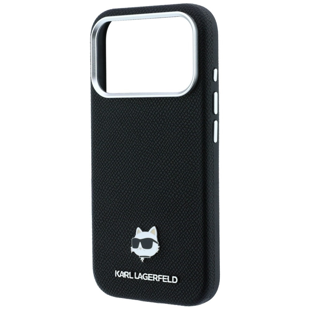 Karl Lagerfeld iPhone 17 Pro/iPhone 18 Pro Deksel Grained Choupette Svart