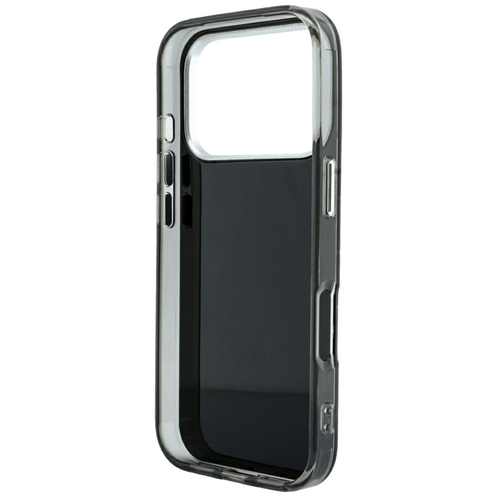 Karl Lagerfeld iPhone 17 Pro/iPhone 18 Pro Deksel Rhinestones Electroplated Logo Svart