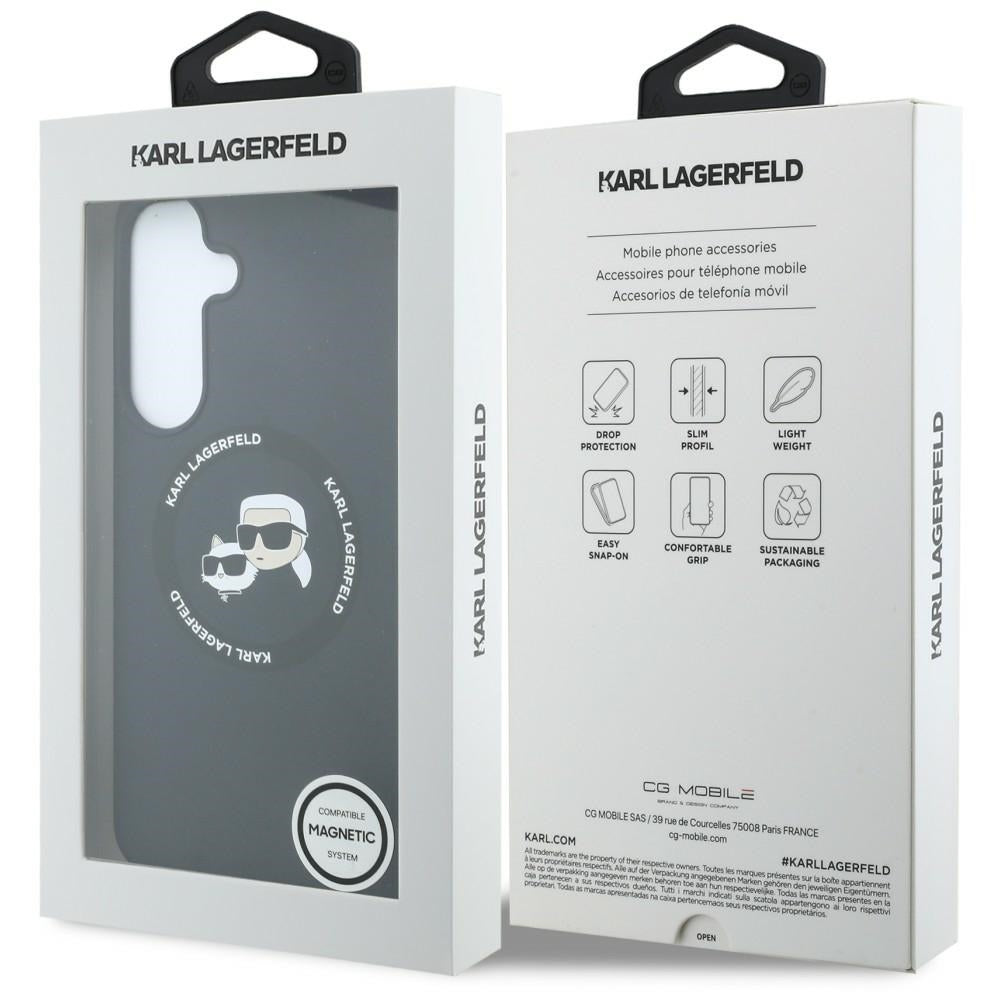 Karl Lagerfeld Samsung Galaxy S26 FE Deksel Karl & Choupette MagSafe Svart