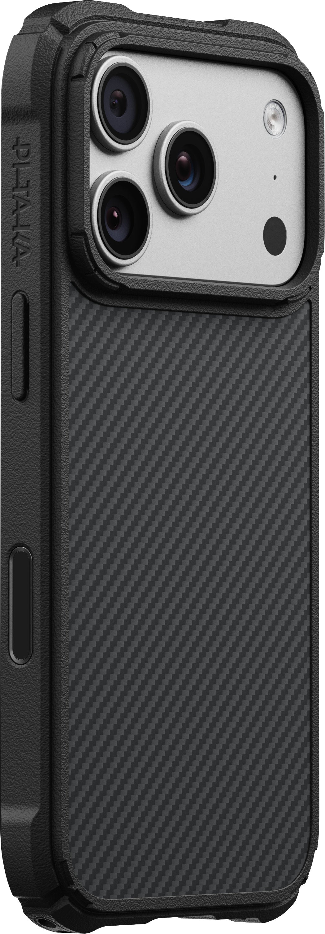 Pitaka iPhone 17 Pro/iPhone 18 Pro Deksel Cairn MagSafe Black/Grey Twill