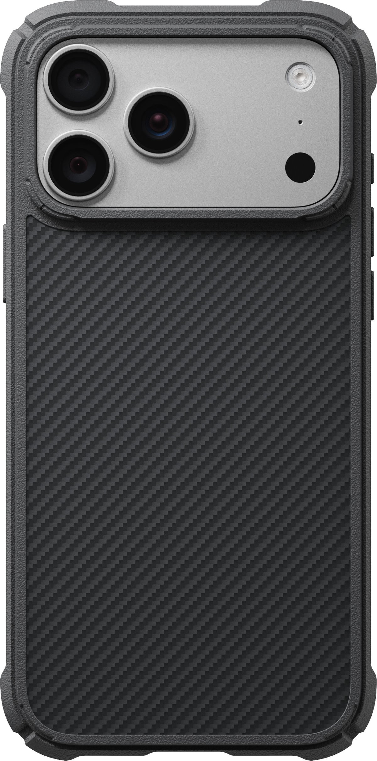 Pitaka iPhone 17 Pro Max/iPhone 18 Pro Max Deksel Cairn MagSafe Black/Grey Twill