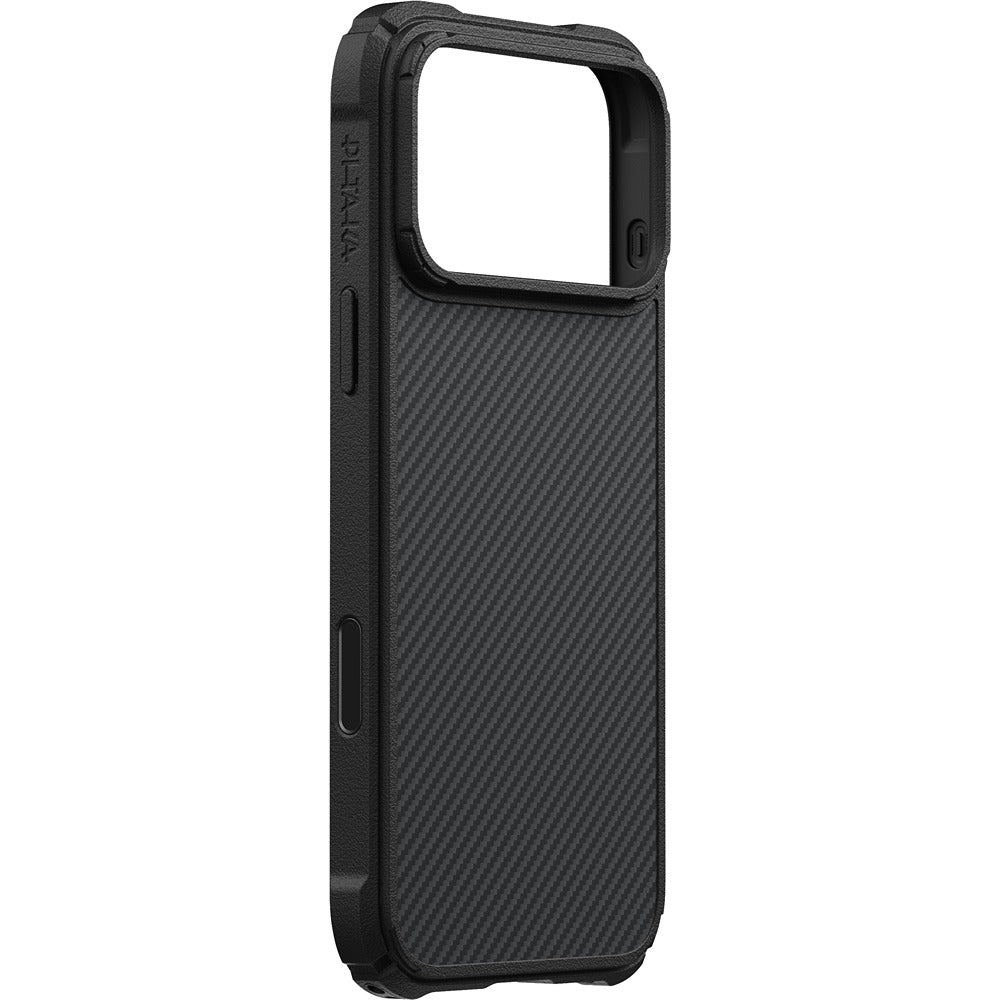 Pitaka iPhone 17 Pro Max/iPhone 18 Pro Max Deksel Cairn MagSafe Black/Grey Twill