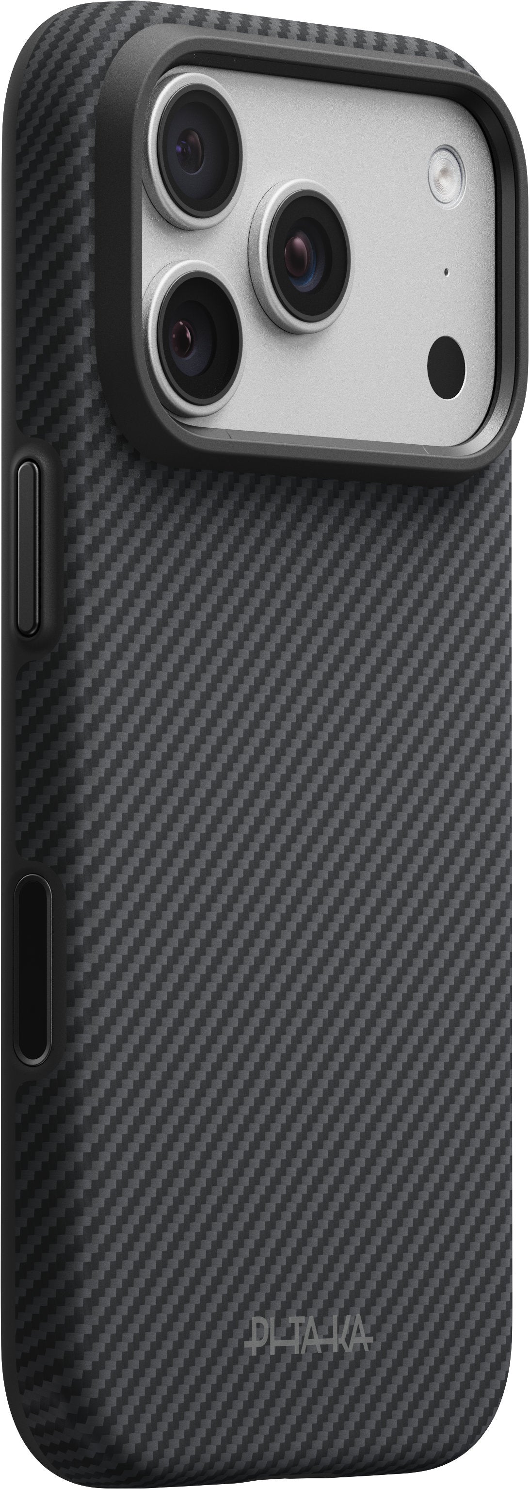 Pitaka iPhone 17 Pro/iPhone 18 Pro Deksel Summa MagSafe Black/Grey Twill
