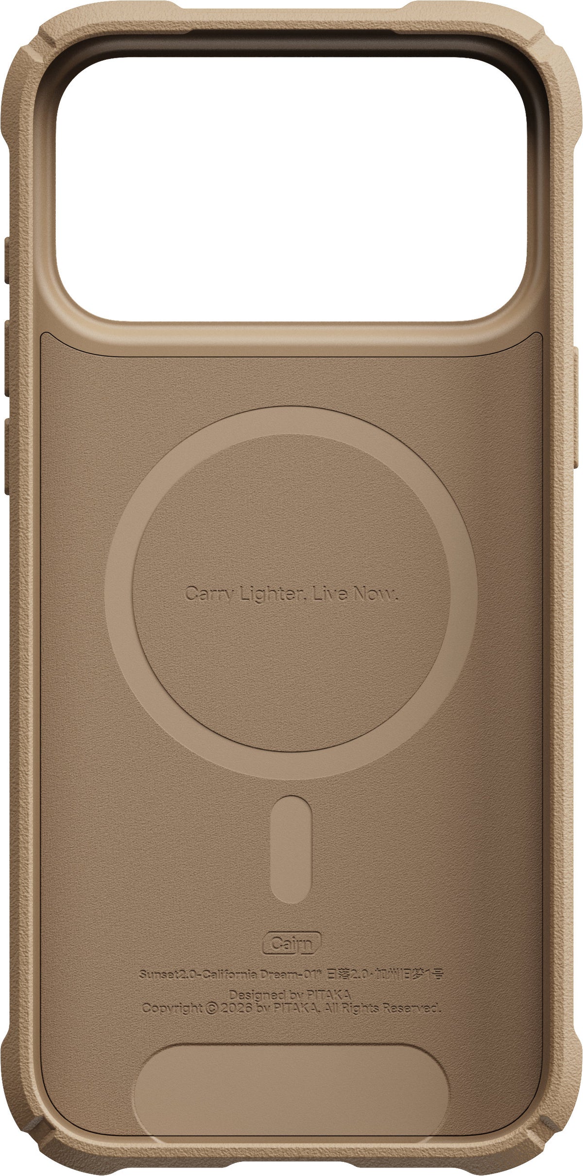 Pitaka iPhone 17 Pro Max/iPhone 18 Pro Max Deksel Cairn MagSafe California Dream-01