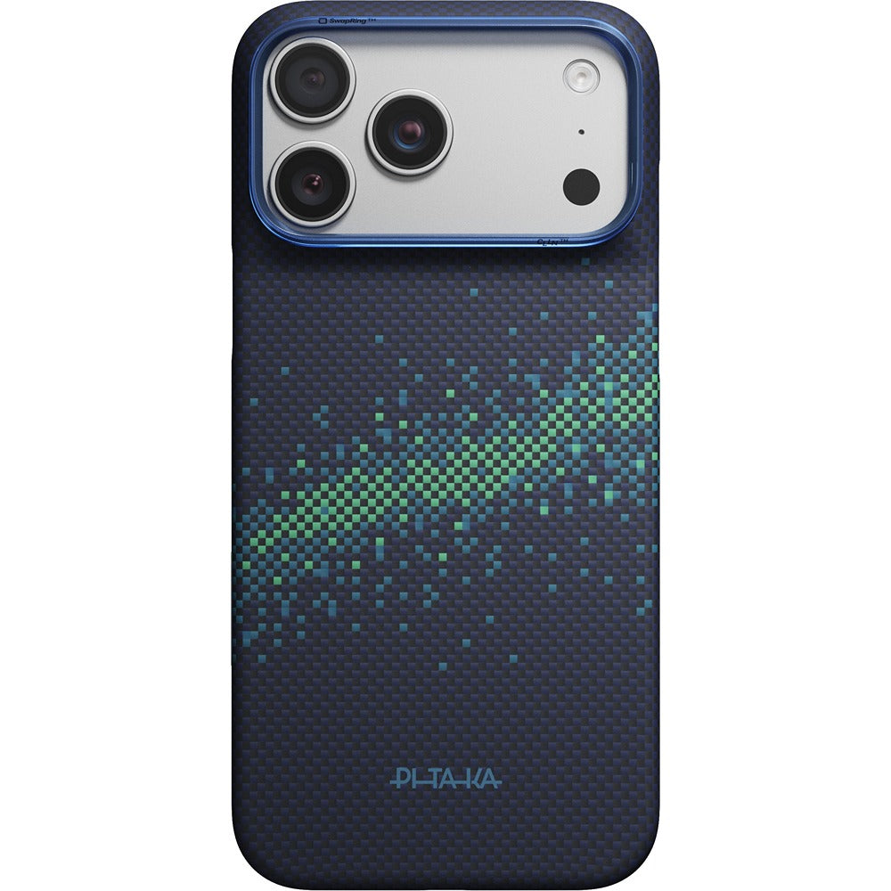 Pitaka iPhone 17 Pro Max/iPhone 18 Pro Max Deksel Edge MagSafe Nearfield Blue