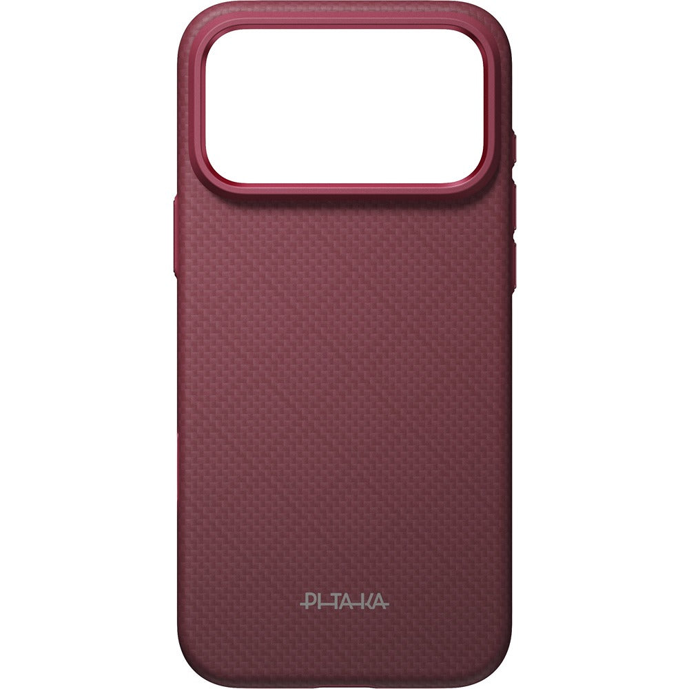 Pitaka iPhone 17 Pro Max/iPhone 18 Pro Max Deksel Summa MagSafe Argyle Burgundy