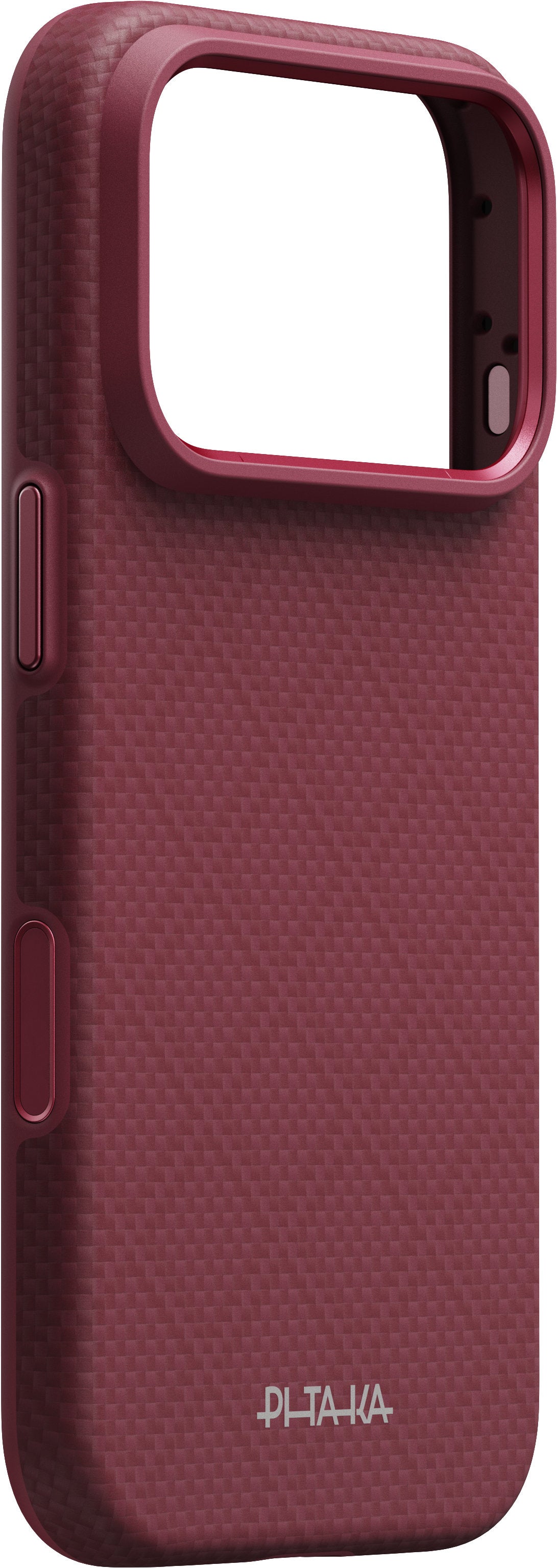 Pitaka iPhone 17 Pro/iPhone 18 Pro Deksel Summa MagSafe Argyle Burgundy