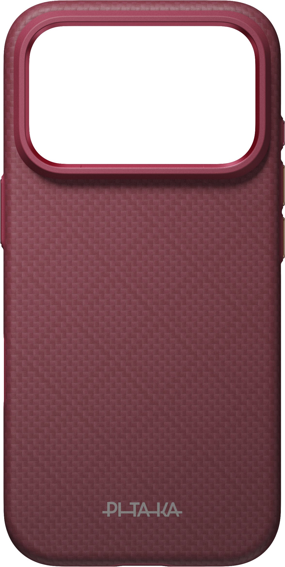 Pitaka iPhone 17 Pro/iPhone 18 Pro Deksel Summa MagSafe Argyle Burgundy