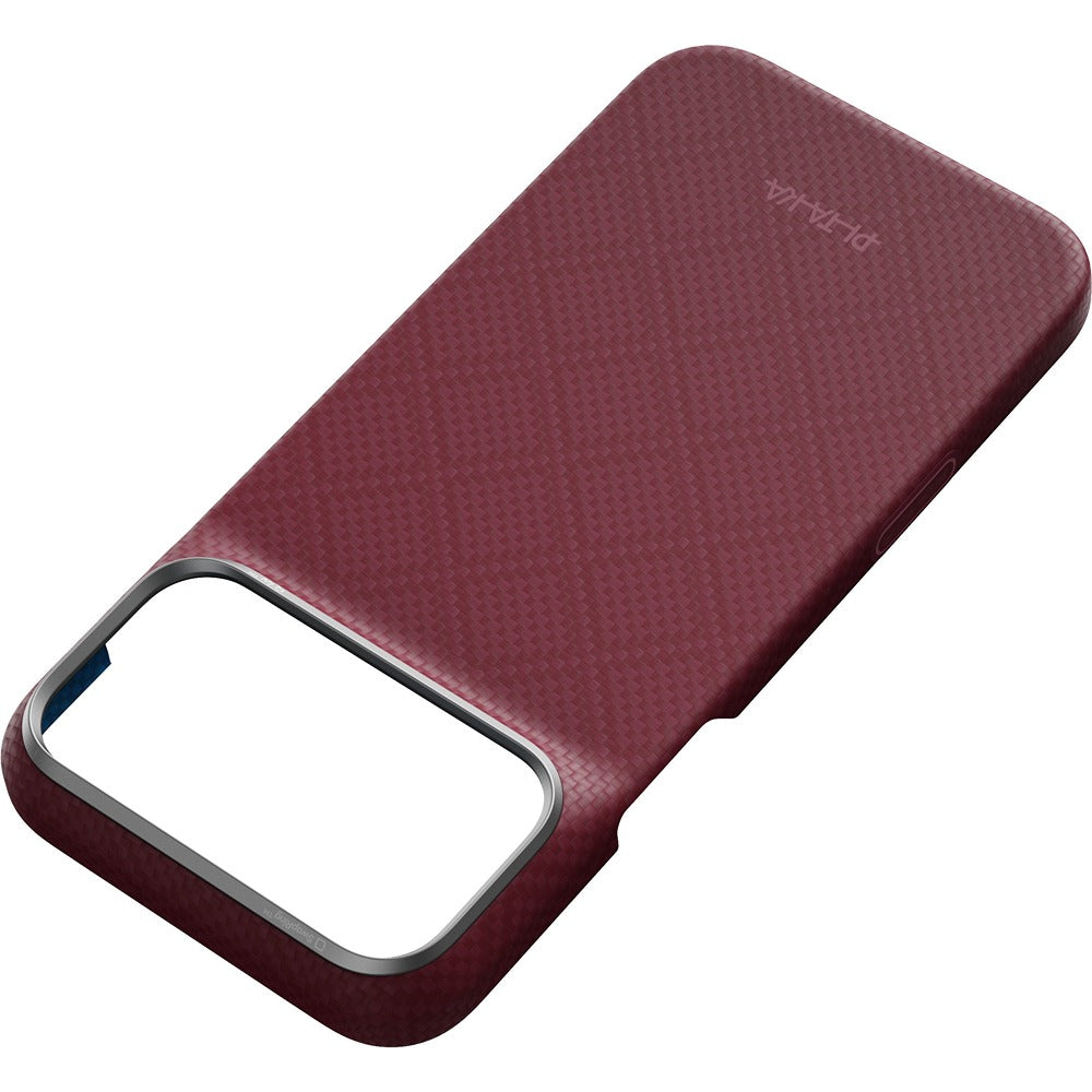 Pitaka iPhone 17 Pro Max/iPhone 18 Pro Max Deksel Edge MagSafe Argyle Burgundy