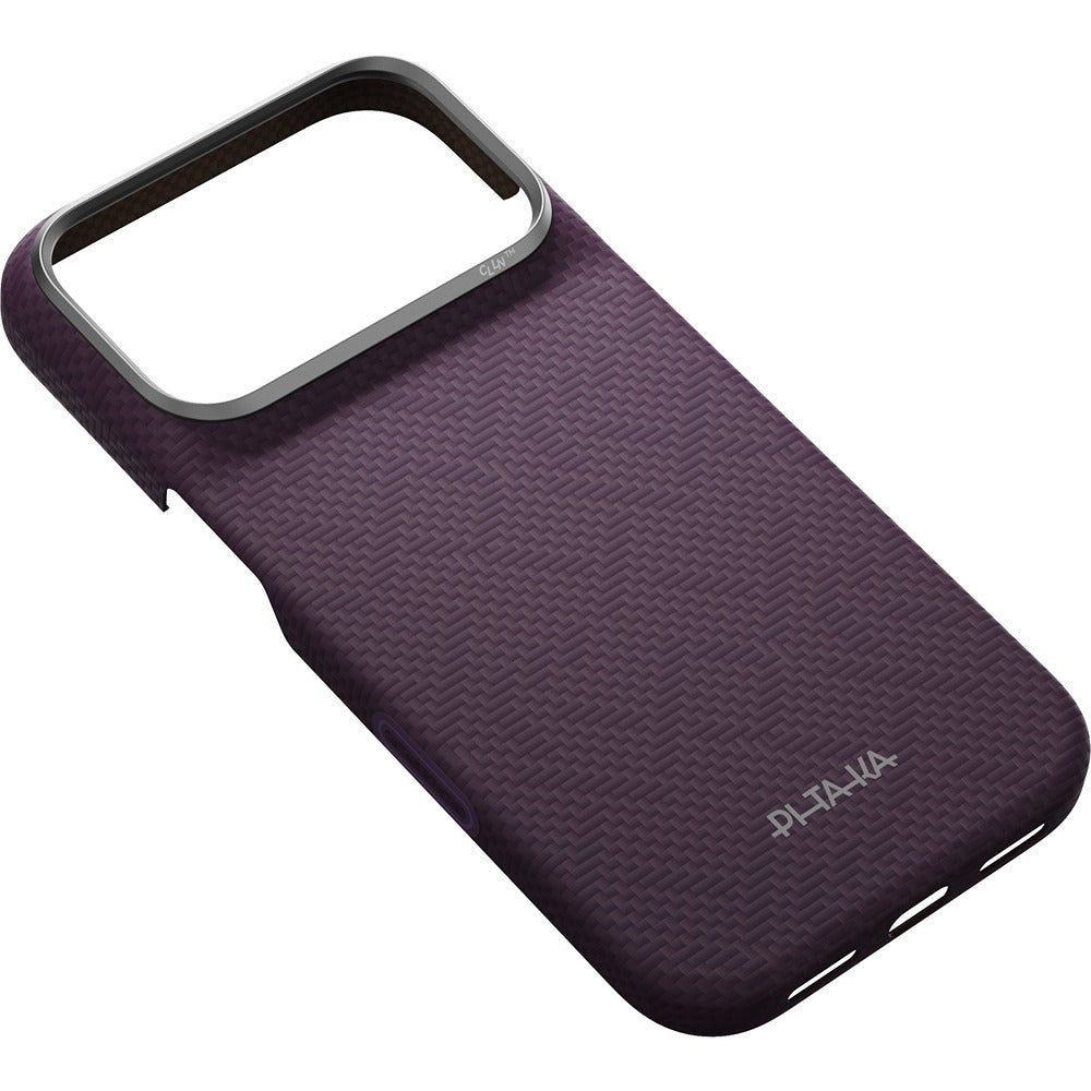 Pitaka iPhone 17 Pro/iPhone 18 Pro Deksel Edge MagSafe Charoite Purple