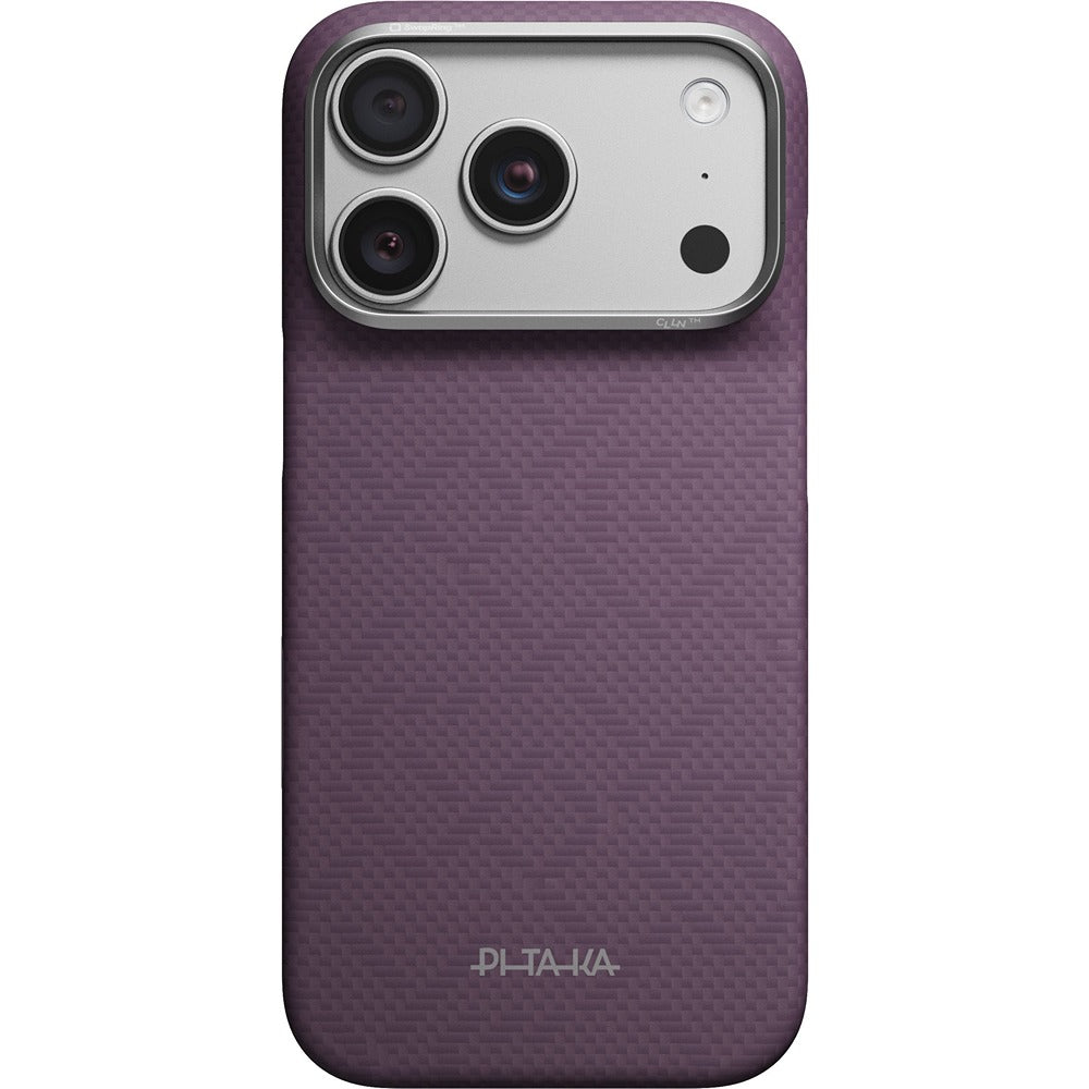 Pitaka iPhone 17 Pro/iPhone 18 Pro Deksel Edge MagSafe Charoite Purple