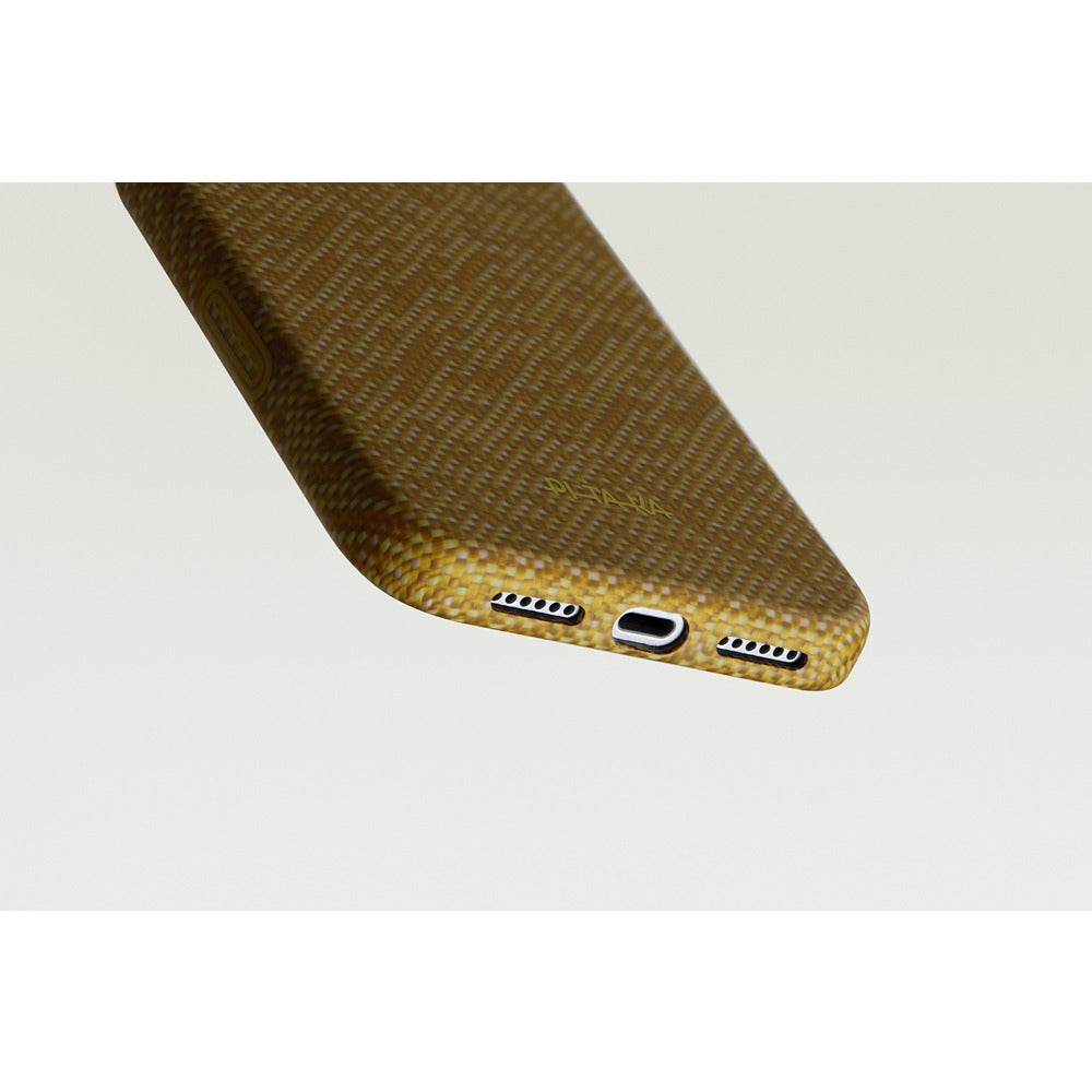 Pitaka iPhone 17 Pro Max/iPhone 18 Pro Max Deksel Edge MagSafe Golden Drift