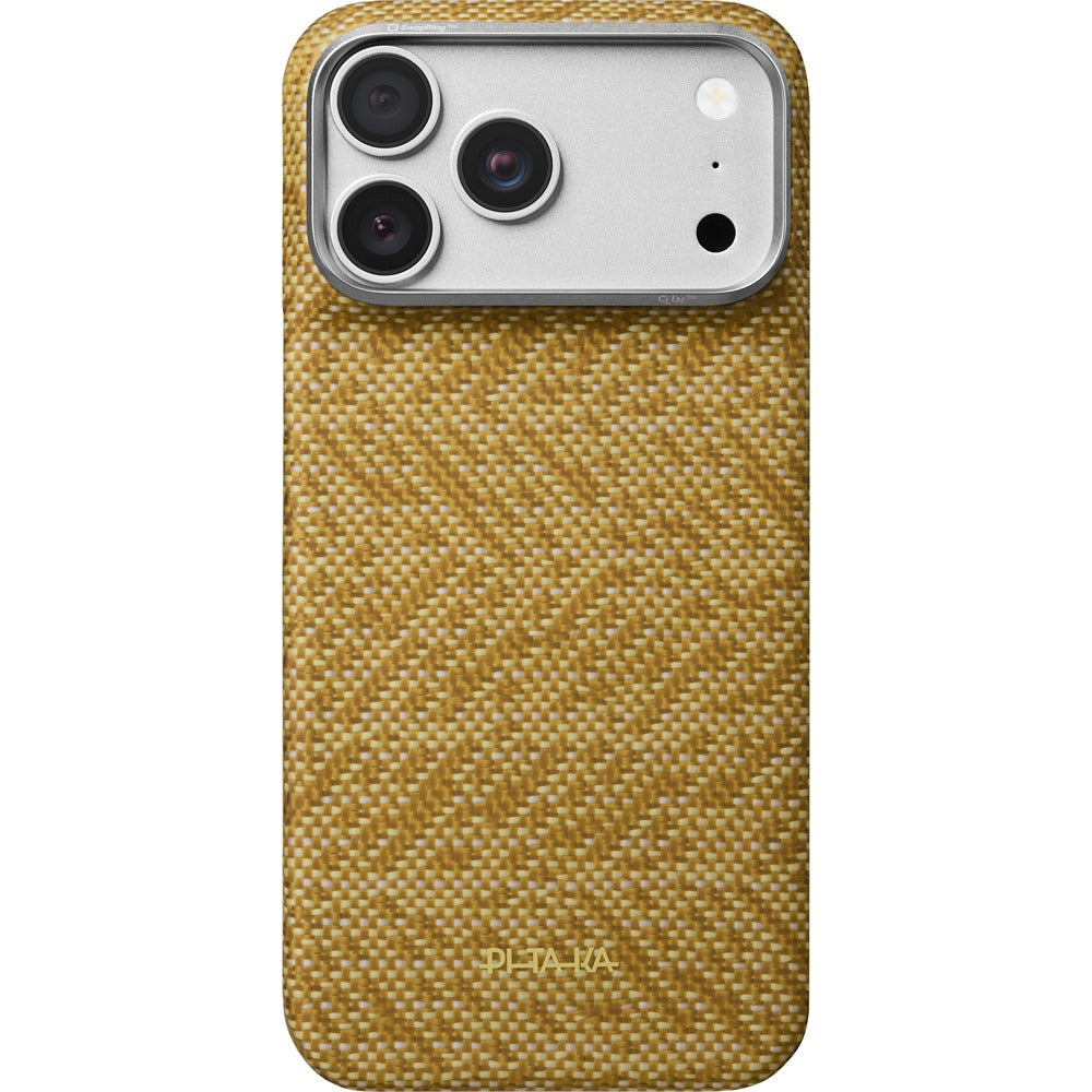 Pitaka iPhone 17 Pro Max/iPhone 18 Pro Max Deksel Edge MagSafe Golden Drift