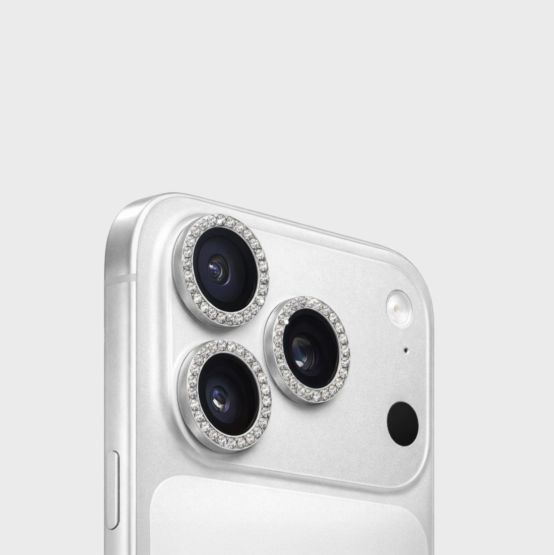 MobileFriend iPhone 18 Pro/iPhone 18 Pro Max Linsebeskyttelse Linsring Bling