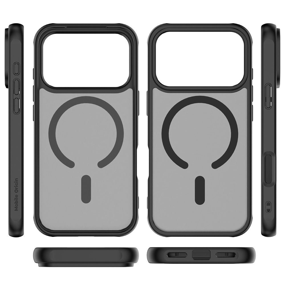 Mobile Origin iPhone 18 Pro Deksel Easy Case MagSafe Svart