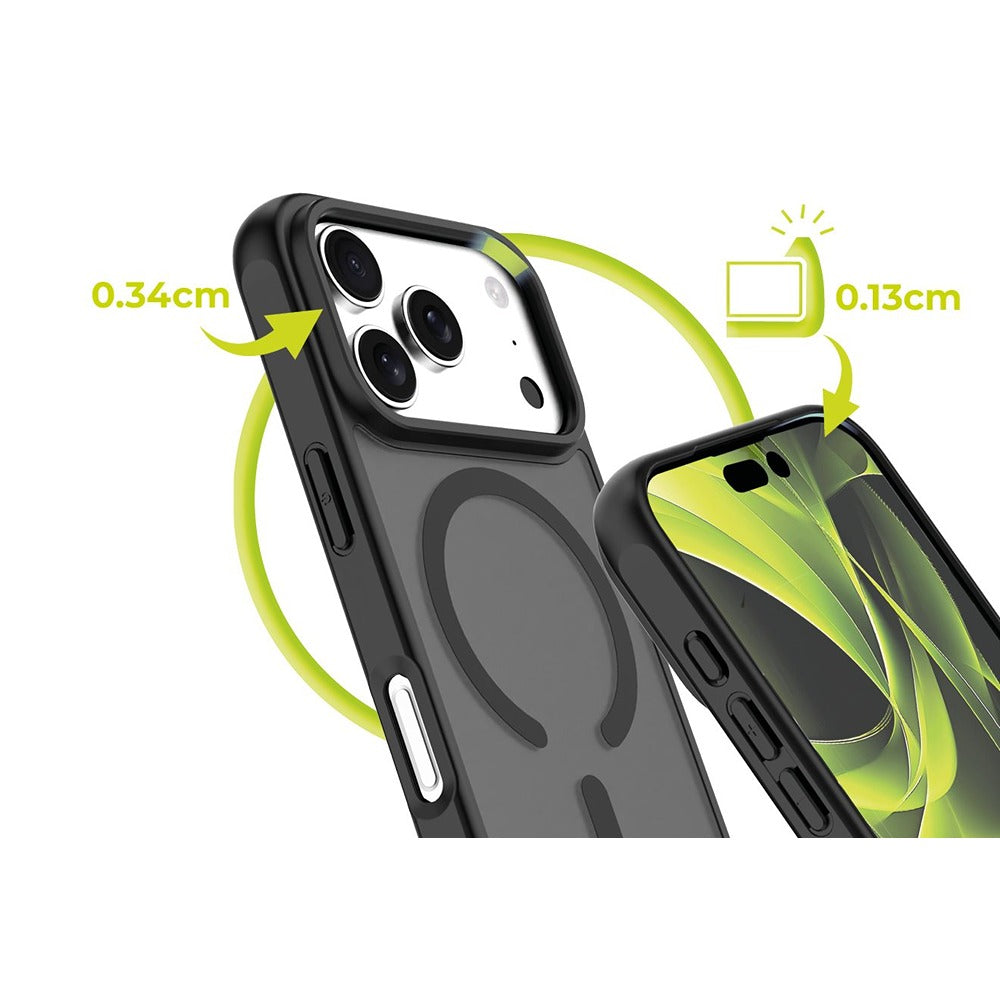 Mobile Origin iPhone 18 Pro Deksel Easy Case MagSafe Svart