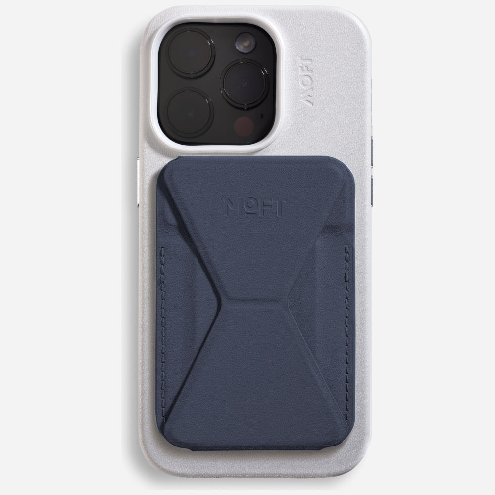 MOFT Snap Phone Stand & Wallet MagSafe Navy Blue