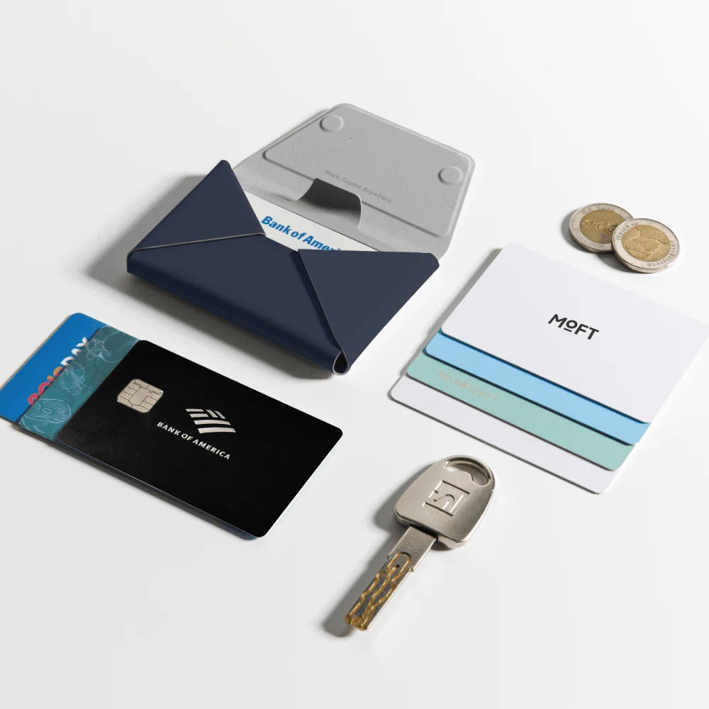 MOFT Snap Field Wallet MagSafe Navy Blue