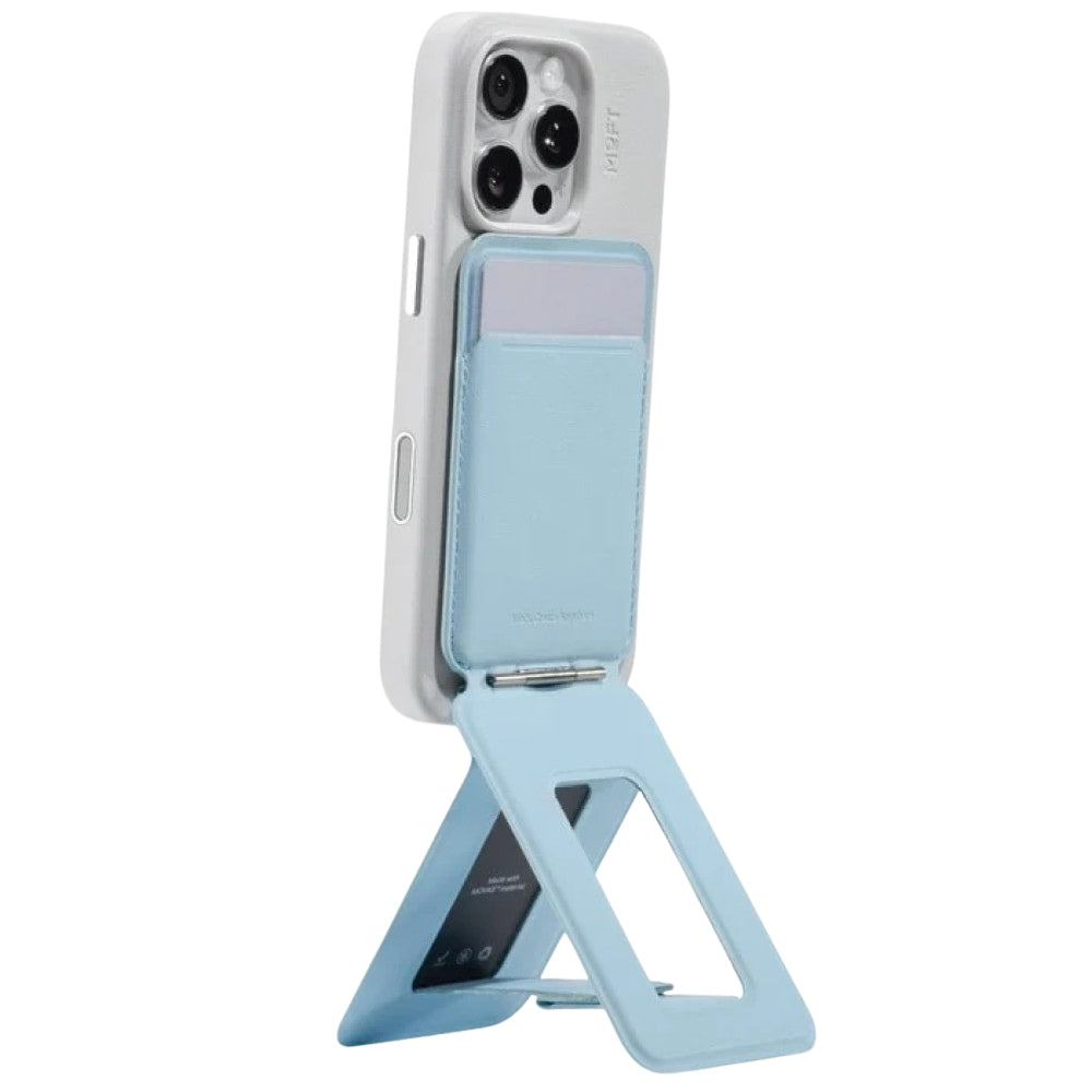 MOFT Snap Phone Tripod Stand & Wallet MagSafe Drift Blue