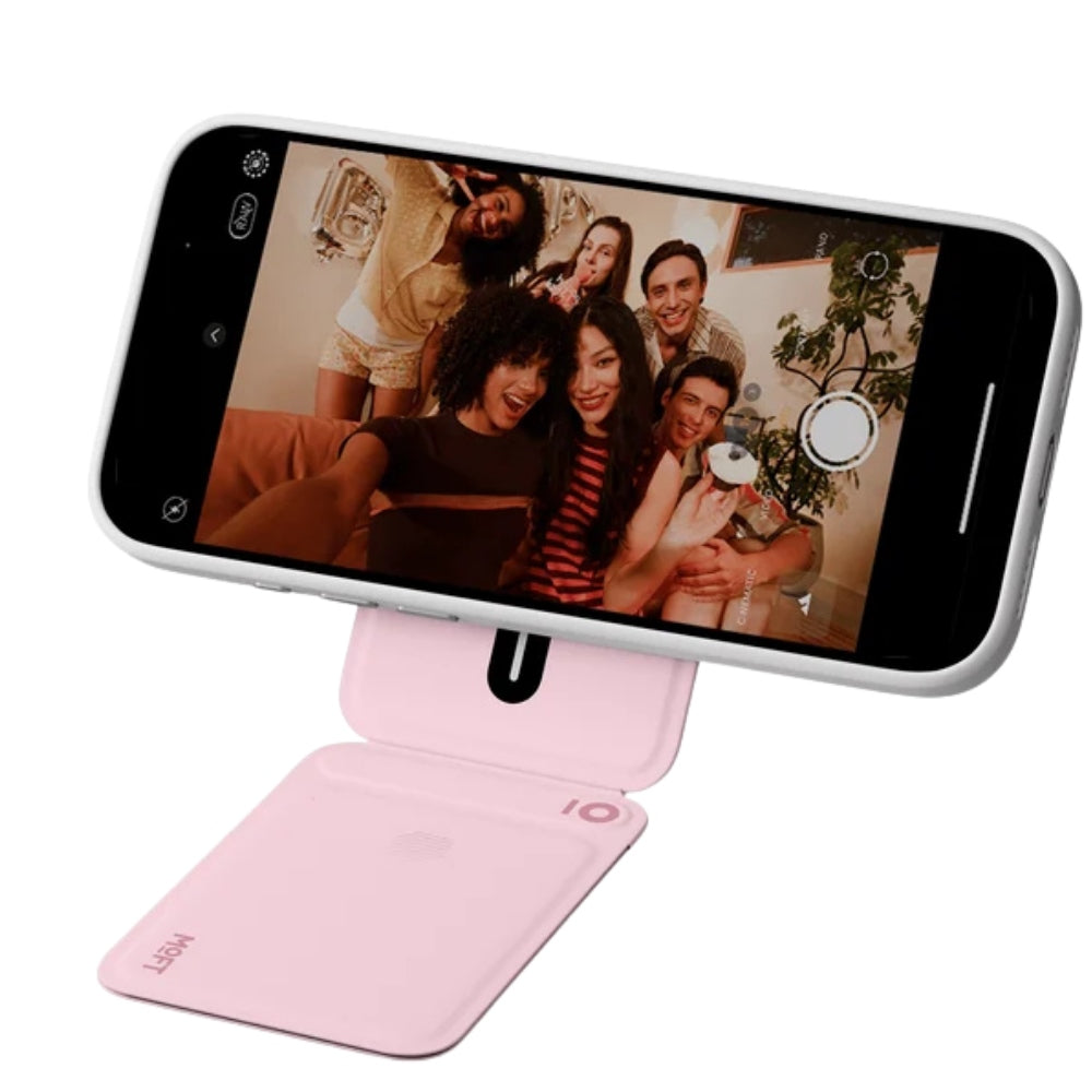 MOFT Snap Phone Tripod Stand & Wallet MagSafe Blush