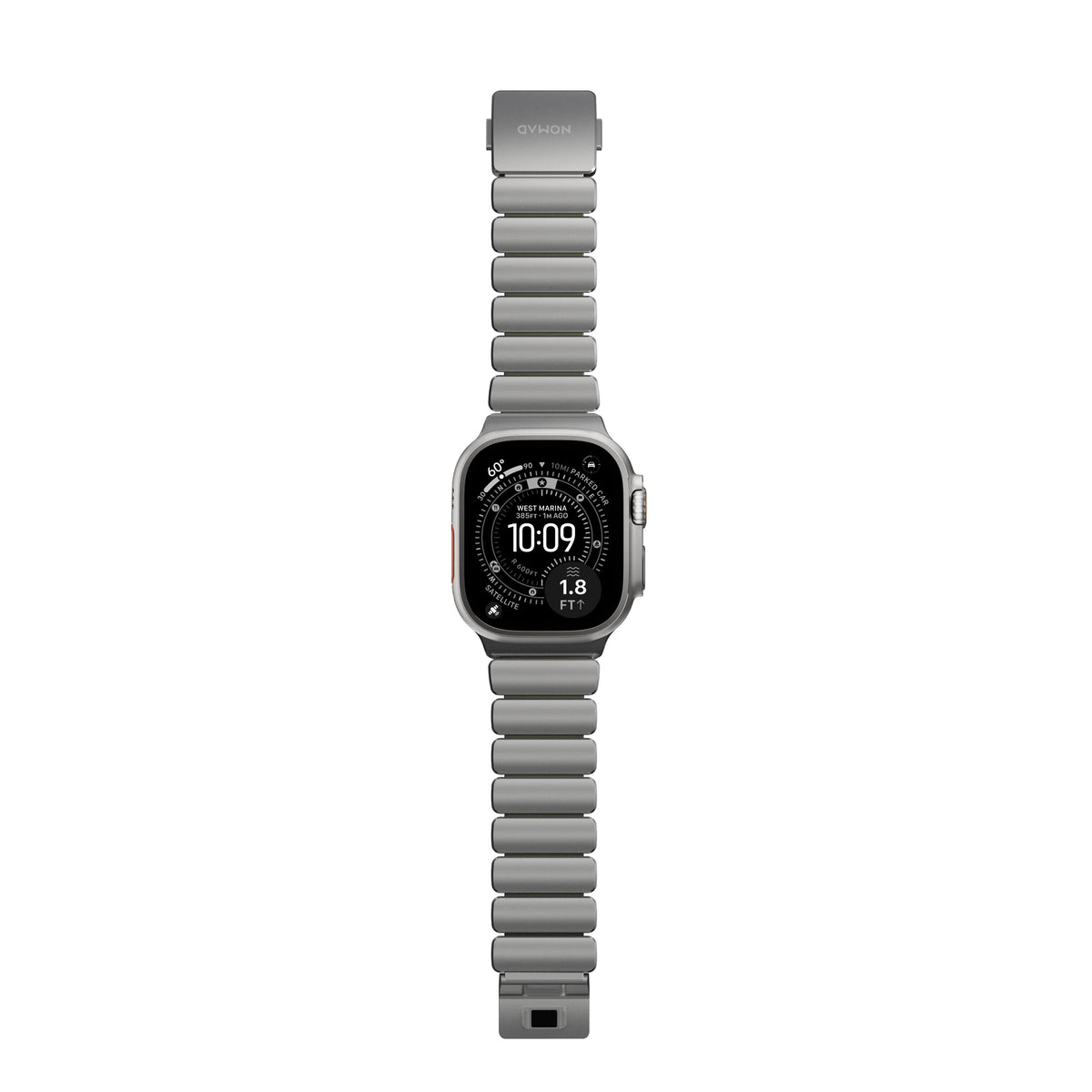 Nomad Apple Watch 45/46mm/Ultra 49mm Armbånd Stratos Band Natural Forest