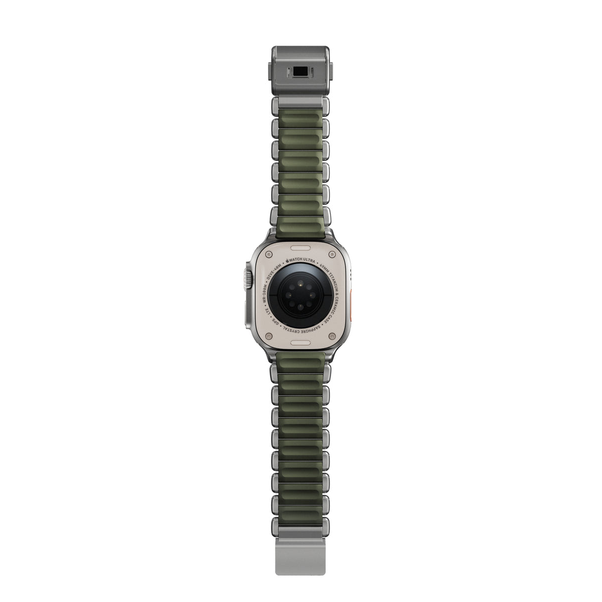 Nomad Apple Watch 45/46mm/Ultra 49mm Armbånd Stratos Band Natural Forest