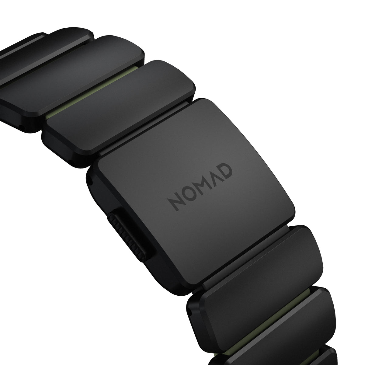 Nomad Apple Watch 45/46mm/Ultra 49mm Armbånd Stratos Band Svart Forest
