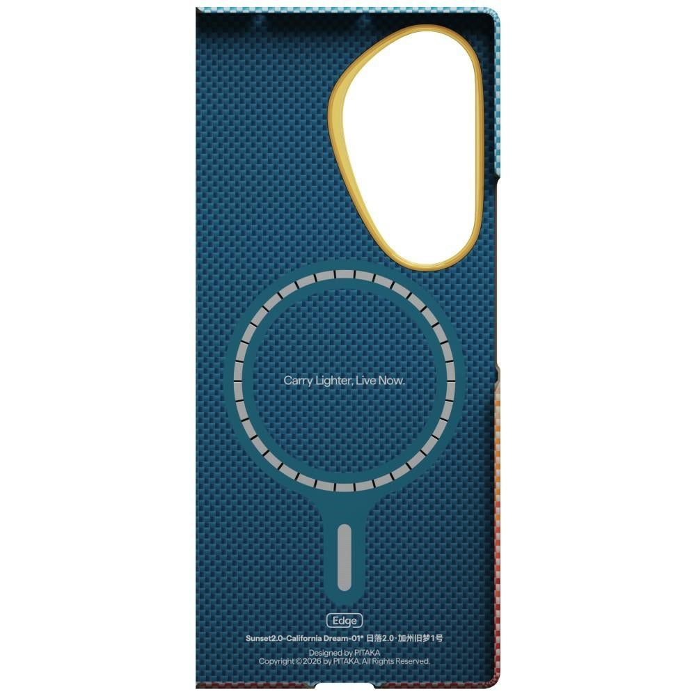 Pitaka Samsung Galaxy Z Fold 8 Ultra Deksel Edge California Dream-01