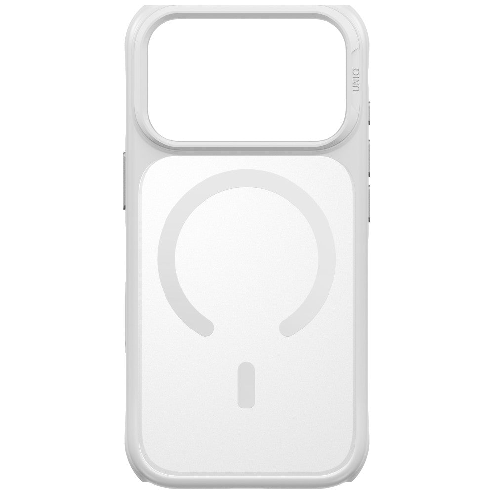 Uniq iPhone 17 Pro/iPhone 18 Pro Deksel Veren MagClick Chalk Frost