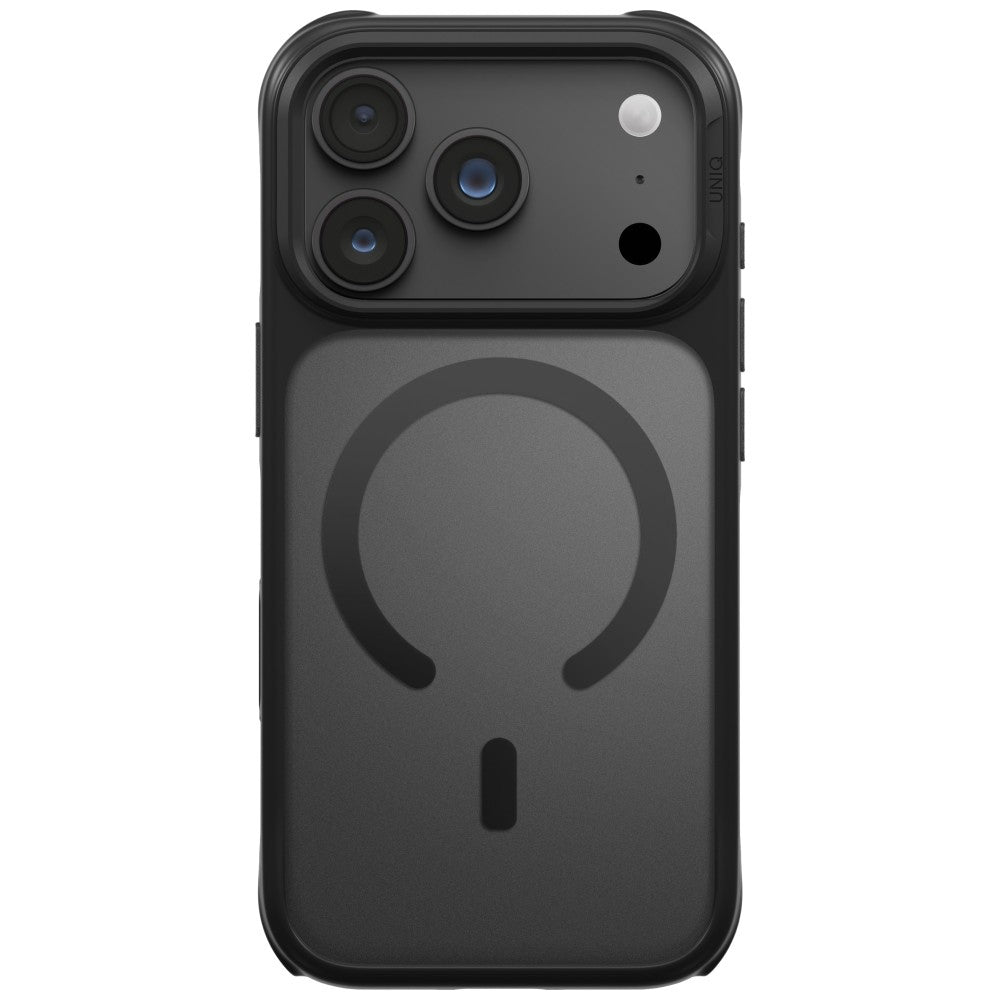 Uniq iPhone 17 Pro/iPhone 18 Pro Deksel Veren MagClick Svart
