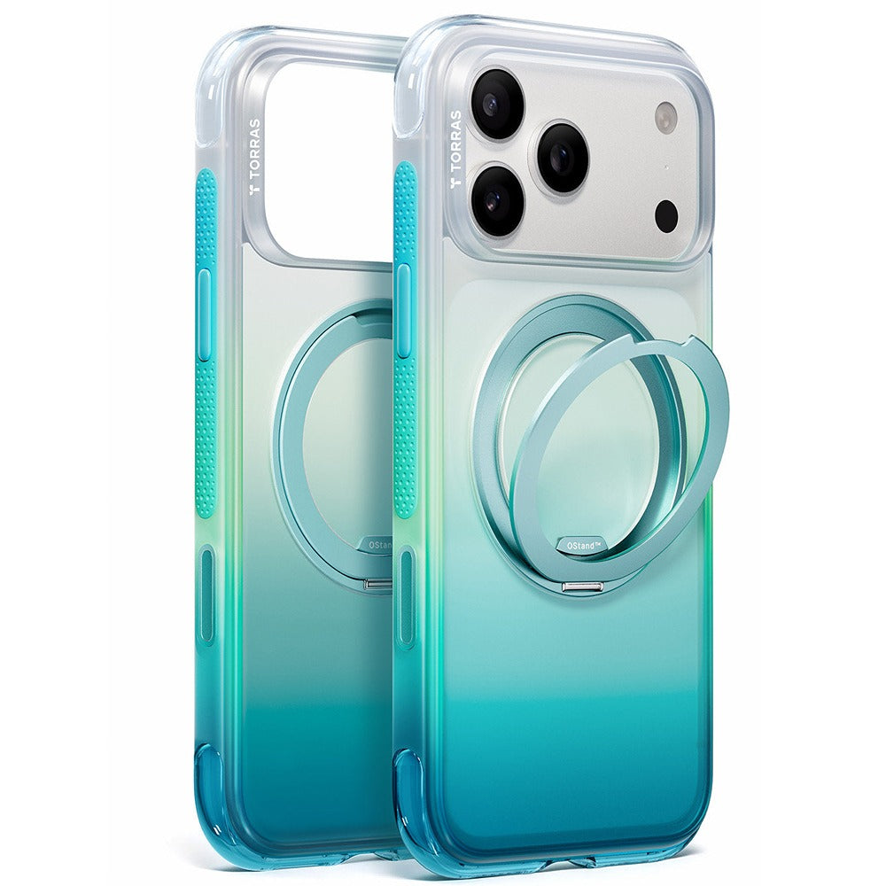 Torras iPhone 18 Pro Deksel Ostand O3 Air Gradient Alaska Aurora