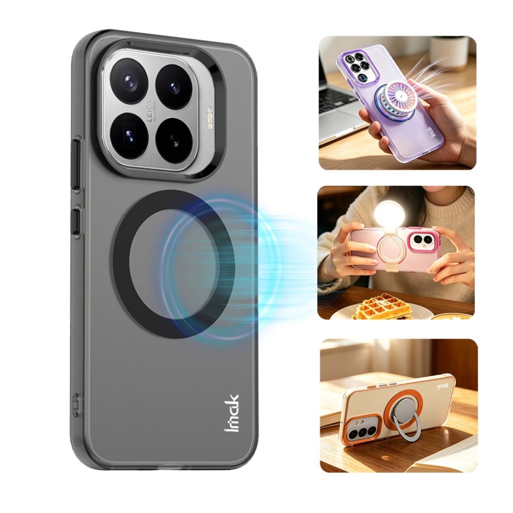 Imak Xiaomi 17T Pro Deksel Candy Color MagSafe Svart