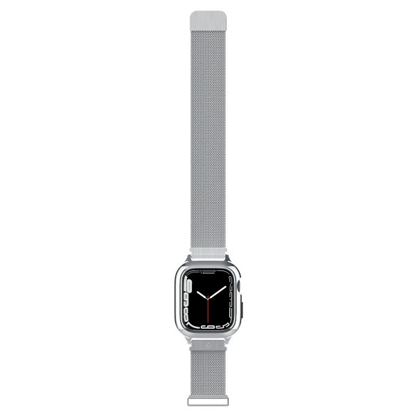 Spigen Apple Watch 40mm Armbånd Metal Fit Pro Sølv