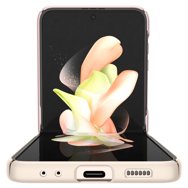 Spigen Samsung Galaxy Z Flip 4 Deksel AirSkin Cotton Pink
