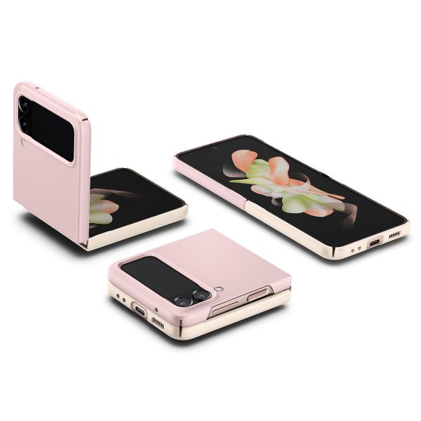 Spigen Samsung Galaxy Z Flip 4 Deksel AirSkin Cotton Pink