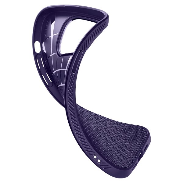 Spigen iPhone 14 Pro Deksel Liquid Air Deep Purple