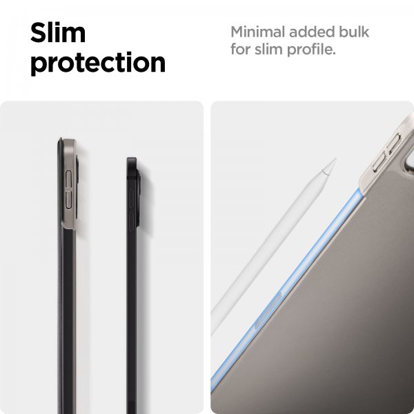 Spigen iPad Pro 13 (M4/M5) Etui Smart Fold Svart