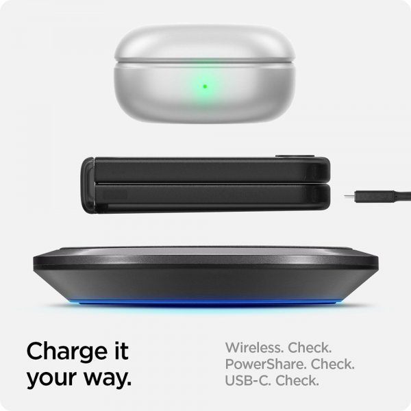 Spigen Samsung Galaxy Z Flip 6/Flip 7 FE Deksel Ultra Hybrid Pro Frost Gray