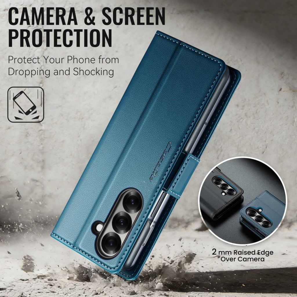 CaseMe Samsung Galaxy Z Fold 8 Ultra Etui 023 Series Blå