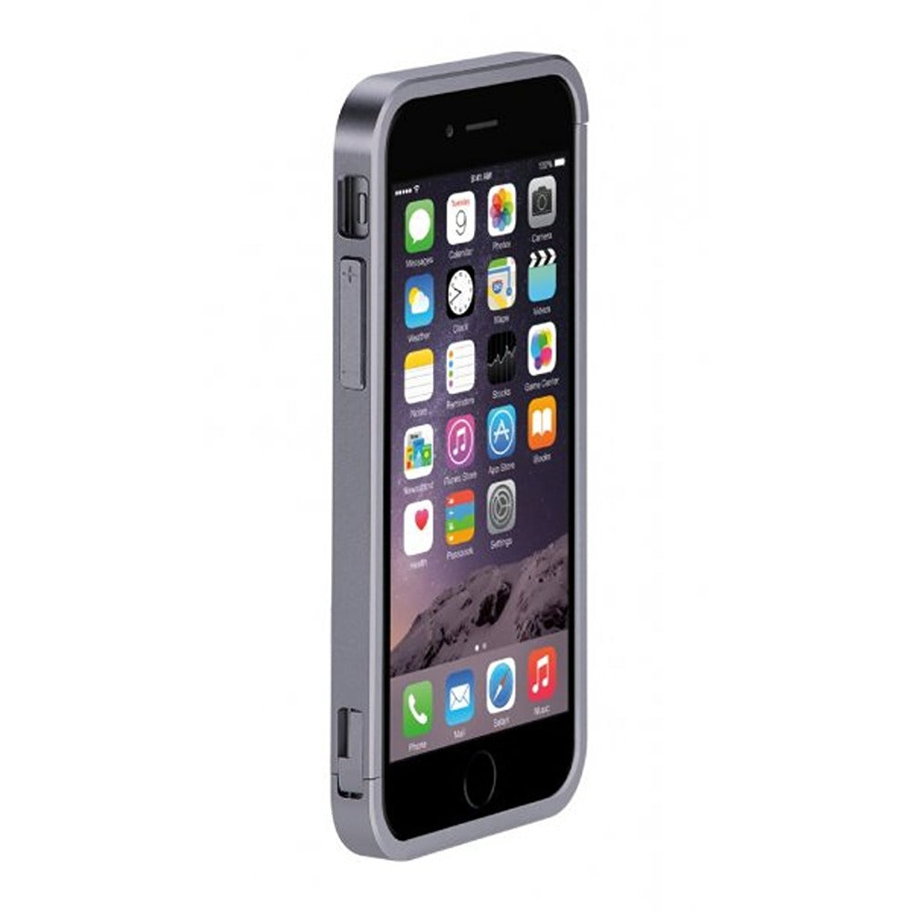 Just Mobile iPhone 6/6s Plus Skall AluFrame Aluminum Bumper Grå