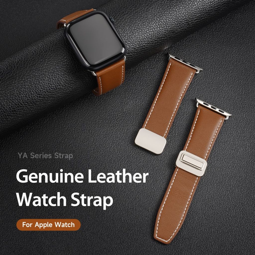 Dux Ducis Apple Watch 44/45/46mm/Ultra 49mm Armbånd YA Series Brun