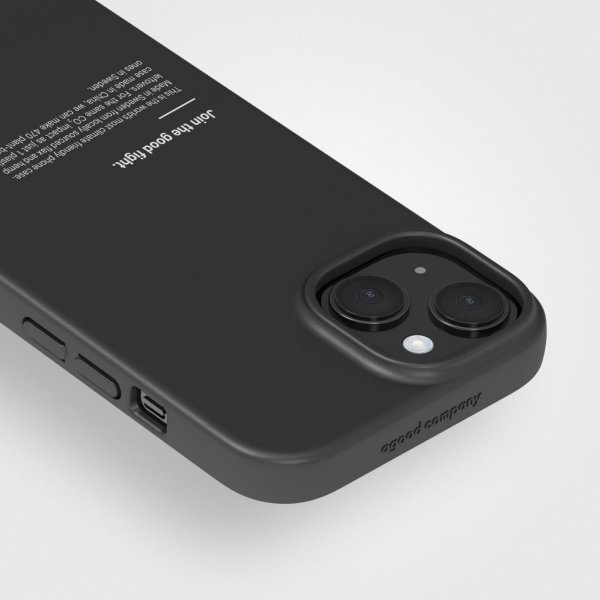 agood company iPhone 15 Deksel PLNTPRTCT Svart