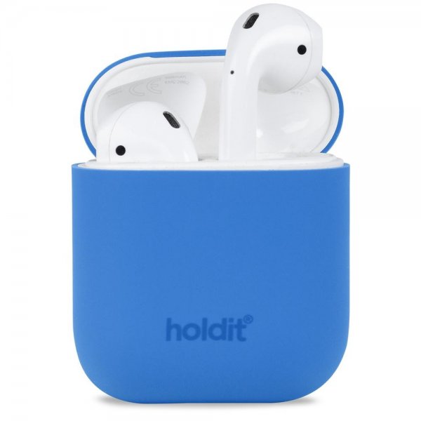 holdit AirPods 1/2 Deksel Silikon Sky Blue
