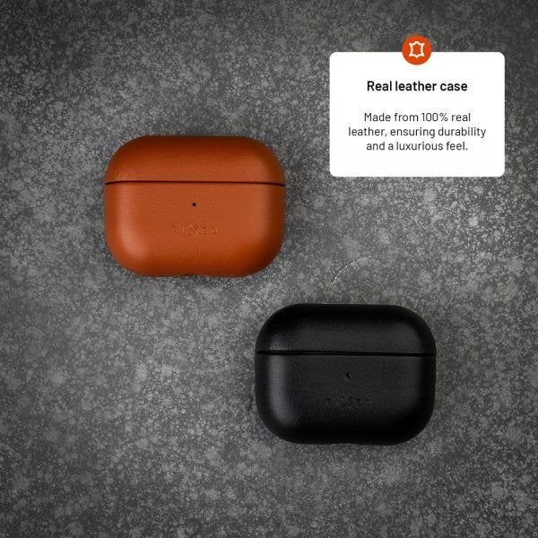 Fixed AirPods 3 Deksel PodsLeather MagSafe Brun